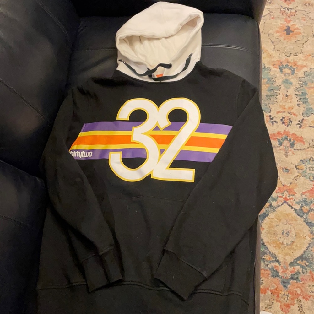 Black Thirty Two “32” Hoodie in size Large